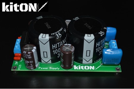 Amplifier power supply up to +/- 35V