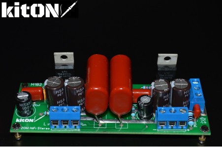 TDA2050 original from UTC, stereo amplifier