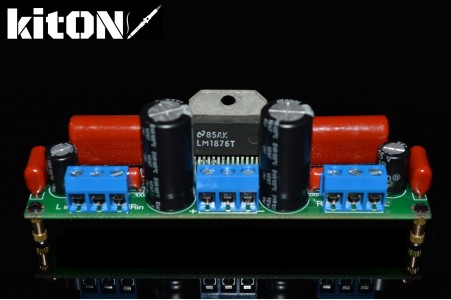 LM1876 original, stereo amplifier
