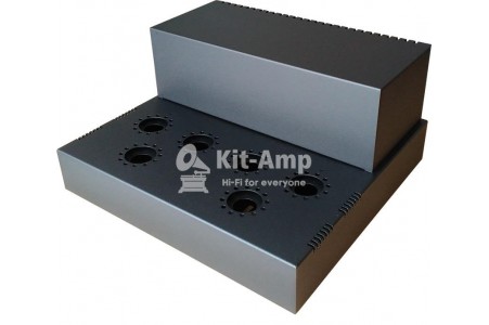 Корпус для усилителя MB-6p14pACU(Black) W364-H66-L334