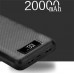 Power Bank корпус на 7 аккумуляторов 18650 (Черный)
