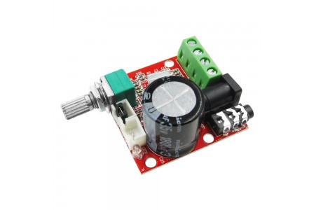 Усилитель с регулировкой D-класс, PAM8610, 2х10Вт