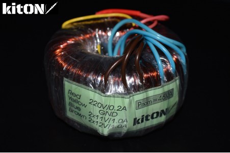 Toroidal transformer 46W